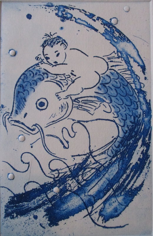 Water Baby Print by Mayumi Oda