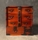 Antique Japanese Tansu with Locking Bar