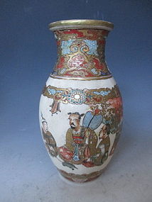 Antique Japanese Satsuma Vase