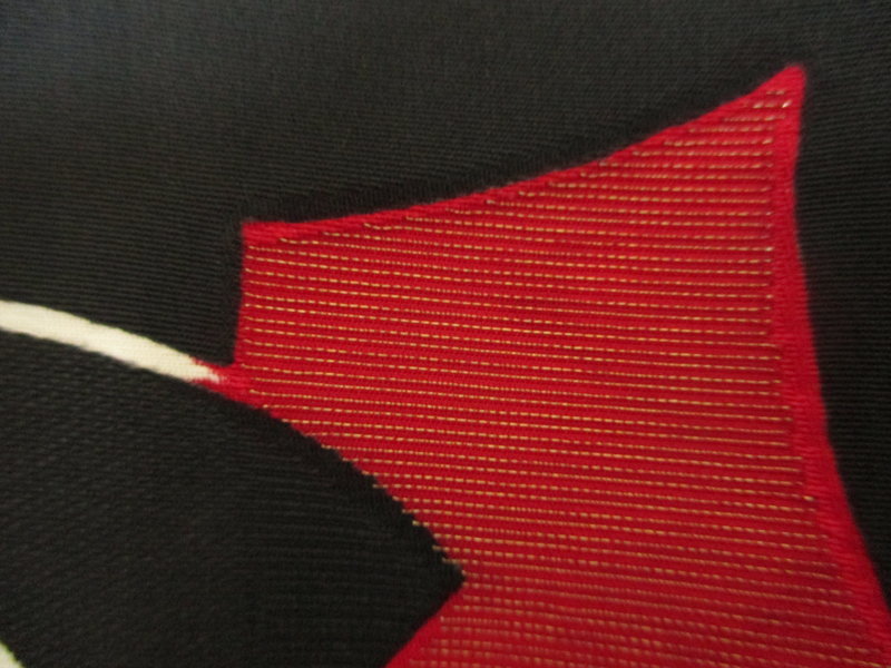 Japanese Haori Coat in Black and Red