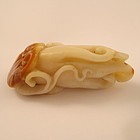 Chinese Carved Agate Buddha's Hand