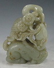 Antique Chinese Carved Jade