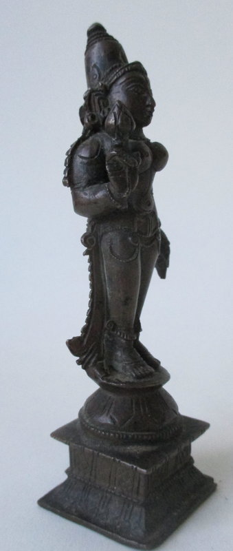 Small Bronze Hindu Deity