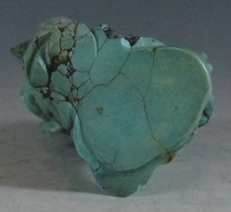 Chinese Turquoise Figure of Boy