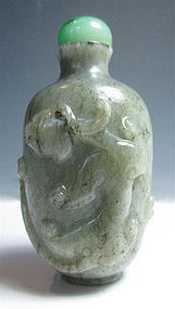 Antique Chinese Jade Snuff Bottle