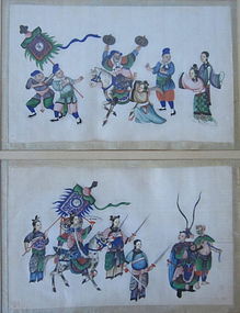 Antique Chinese Canton Painting