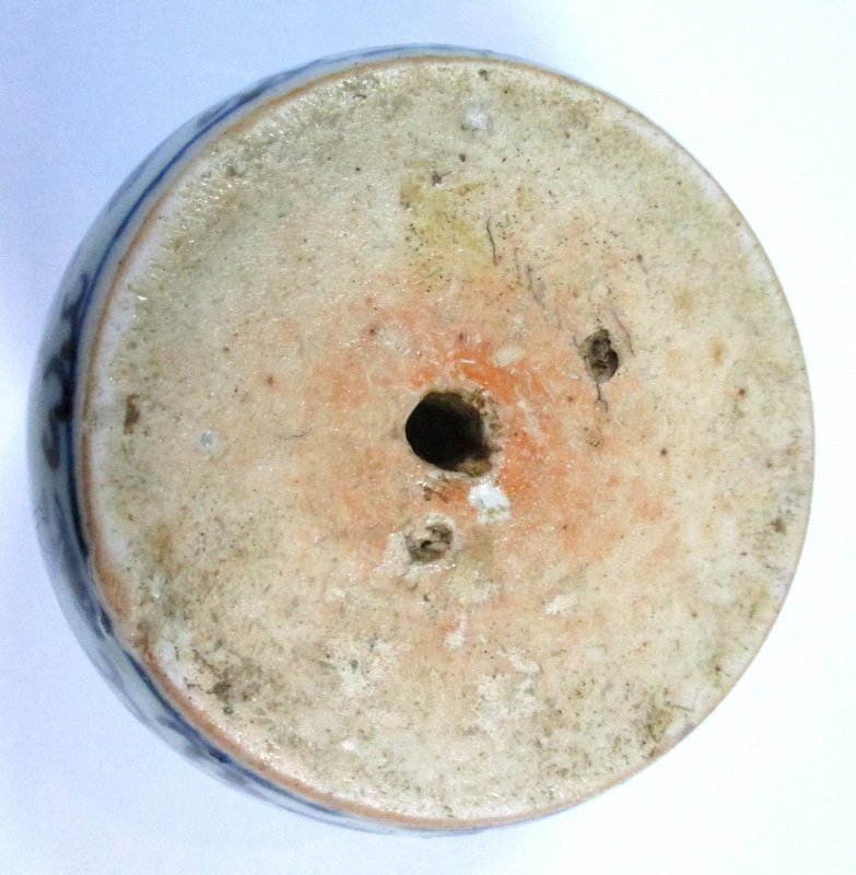Antique Chinese Porcelain Incense Holder