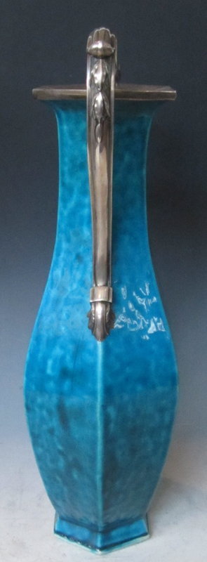 Chinese Turquoise Monochrome Vase