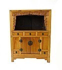Small Antique Chinese Hardwood Chest