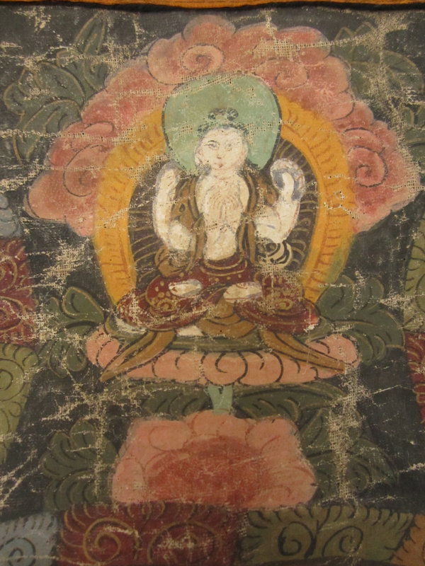 Tibetan Antique Mandala Thangka Painting