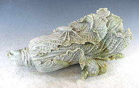 Chinese Jade Carved Cabbage