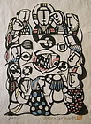 Japanese Woodblock Print "Last Supper" by Watanabe