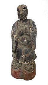 Chinese Ming Religious Wooden Carving