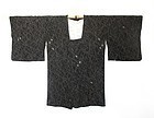 Japanese Kimono (Hippari) with Silver Stitched Accents