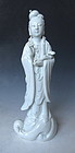 Chinese Blanc De Chine Porcelain Quan Yin