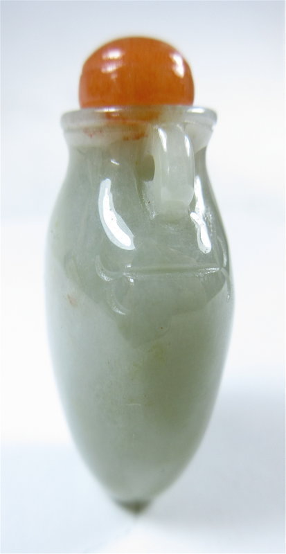 Small Chinese Jade Snuff Bottle