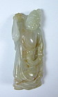Antique Chinese Carved Jadeite Immortal Man