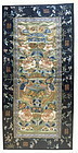 Antique Chinese Silk Panel with Fenghuang