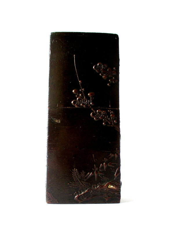 Antique Japanese Lacquered  Container