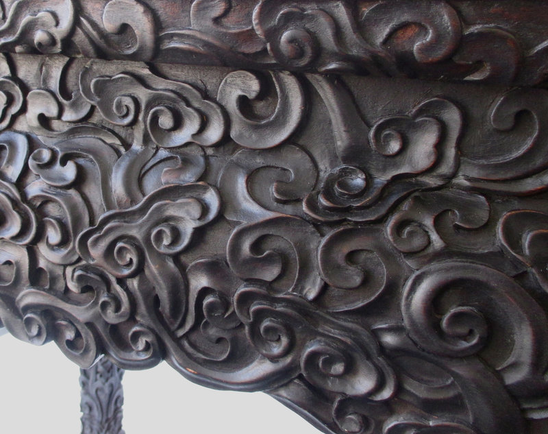 Chinese Antique Hardwood Carved Table