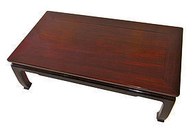 Chinese Rosewood Low Table