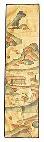 Antique Chinese Silk Kesi Panel
