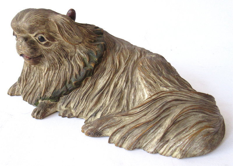 Japanese Carving of Chin Dog