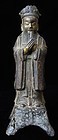 Chinese Ming Dynasty Bronze Daoist Figure