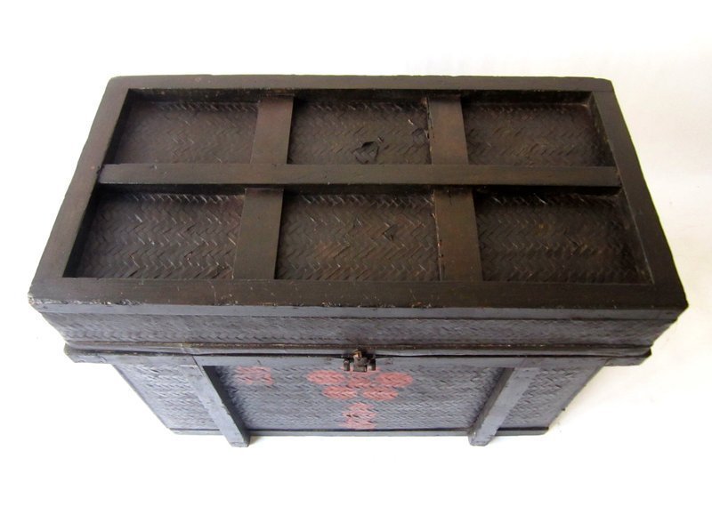 Antique Japanese Edo Age Storage Box