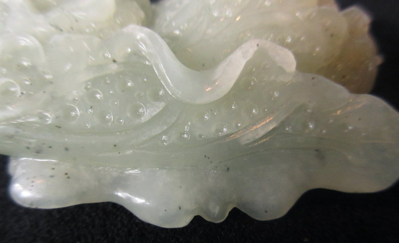 Antique Chinese Carved Jade Cabbage