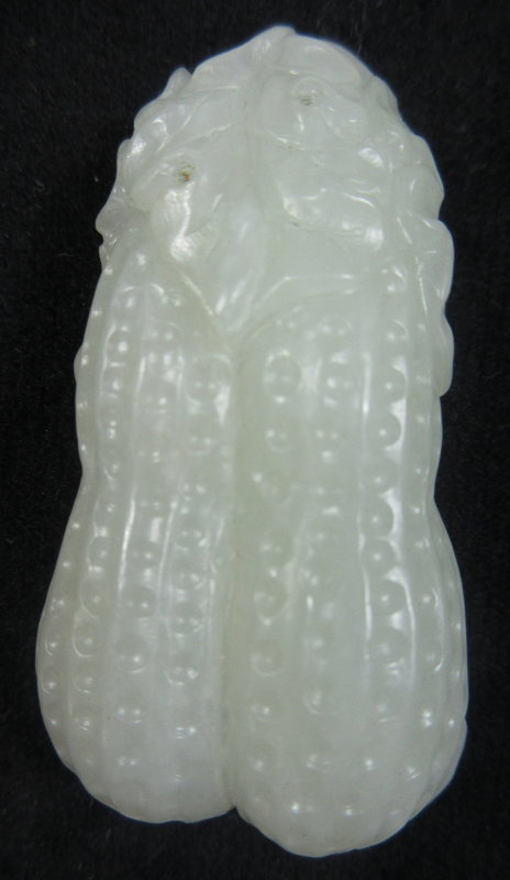 Antique Chinese Carved Jade with Chimera