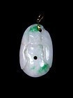 Chinese Jadeite Pendant of Bat