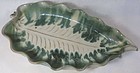 Japanese Oribe Pottery leaf Tray