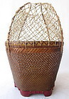 Antique Chinese Fish Basket