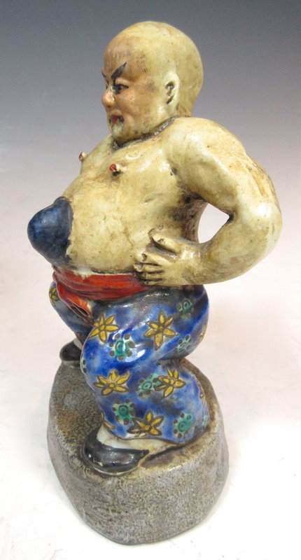 Chinese Ceramic Figure with Mark of Fujian Club