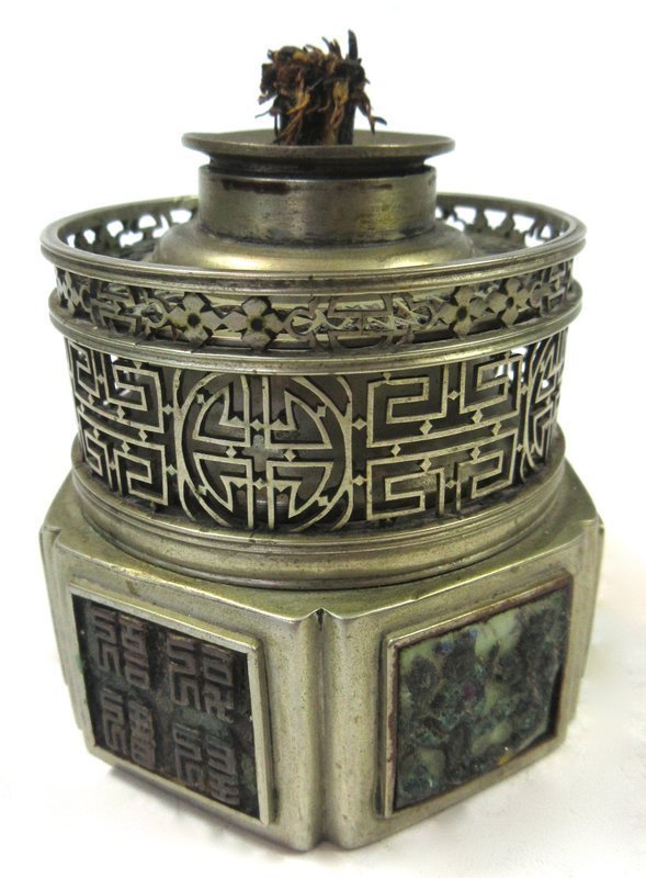Antique Chinese Opium Lamp