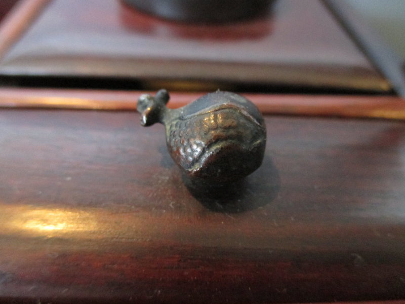 Japanese Antique Hardwood Tobacco Box