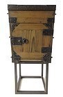 Antique Japanese Merchant Box with Stand