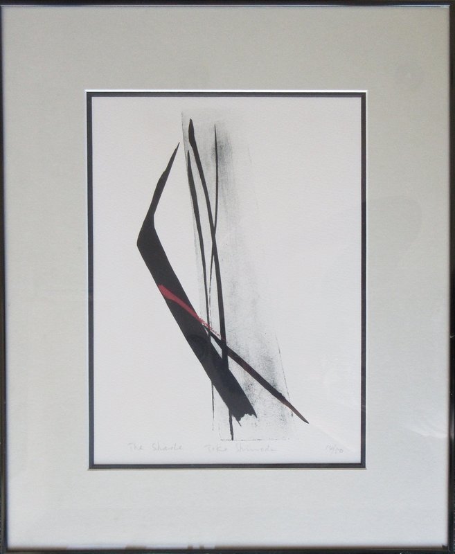 Japanese Framed Print by Toko Shinoda