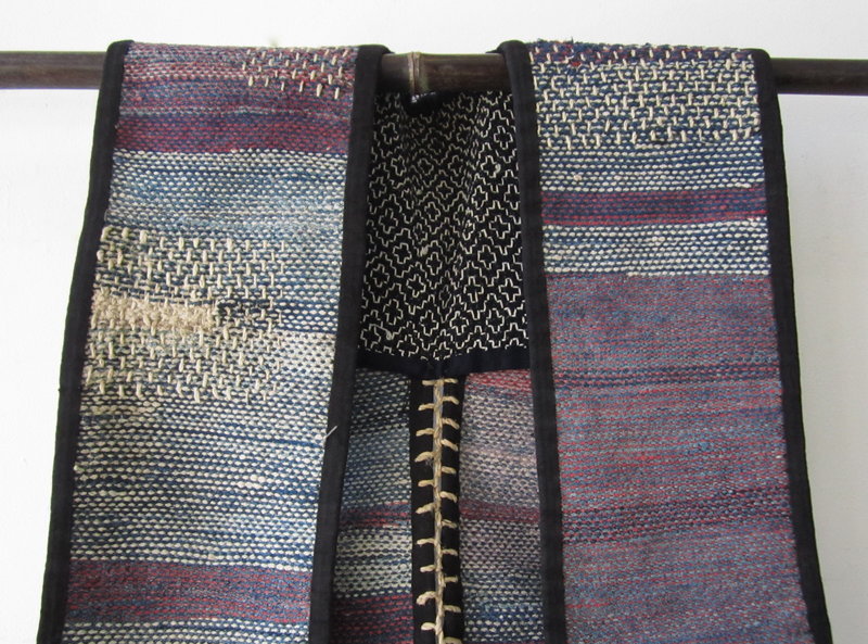 Antique Japanese Saki Ori Vest