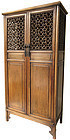 Antique Chinese Hardwood Cabinet
