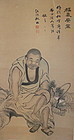 Antique Chinese Scroll Painting signed Li Yu Ru