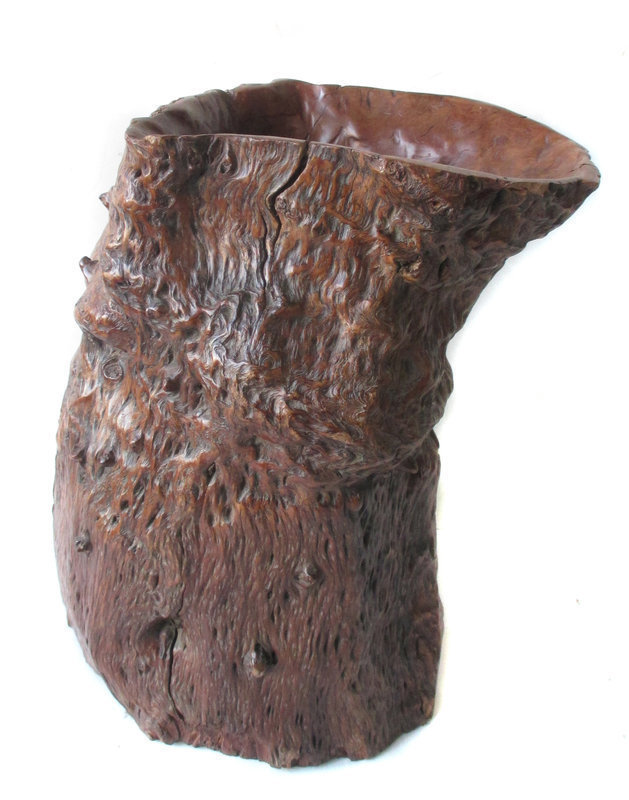 Chinese Large Natural Rootwood Brush Pot