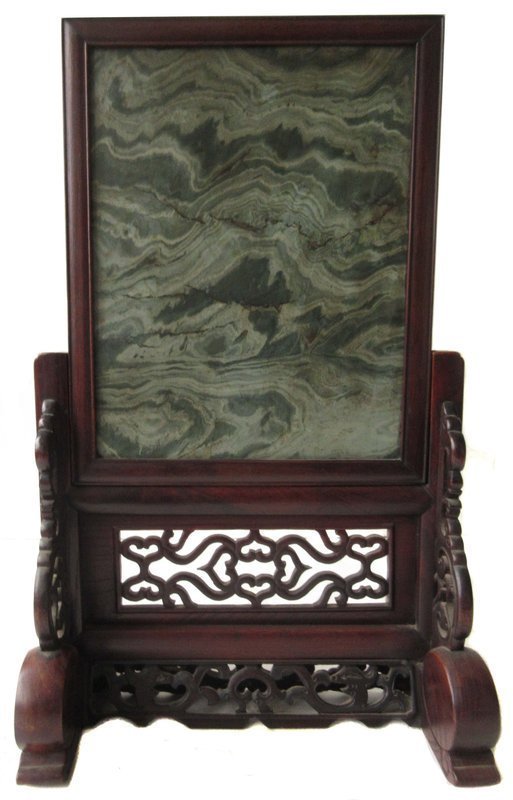 Antique Chinese Serpentine Plaque