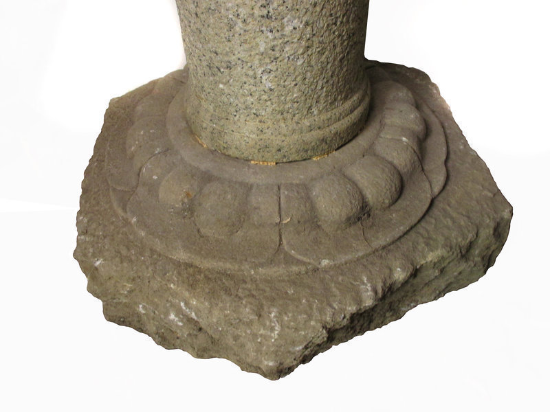 Large Japanese Early 19th Century Tall Stone Lantern