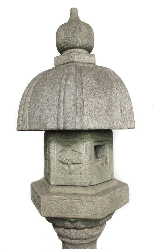 Japanese Early 19th Century Stone Temple Lantern