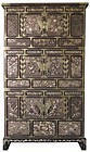 Stunning Korean Three Section Cabinet with Inlay