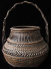 Antique Japanese Ikebana Basket signed Ko-Sho