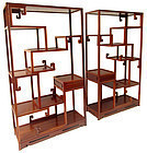 Chinese Pair of Display Shelves