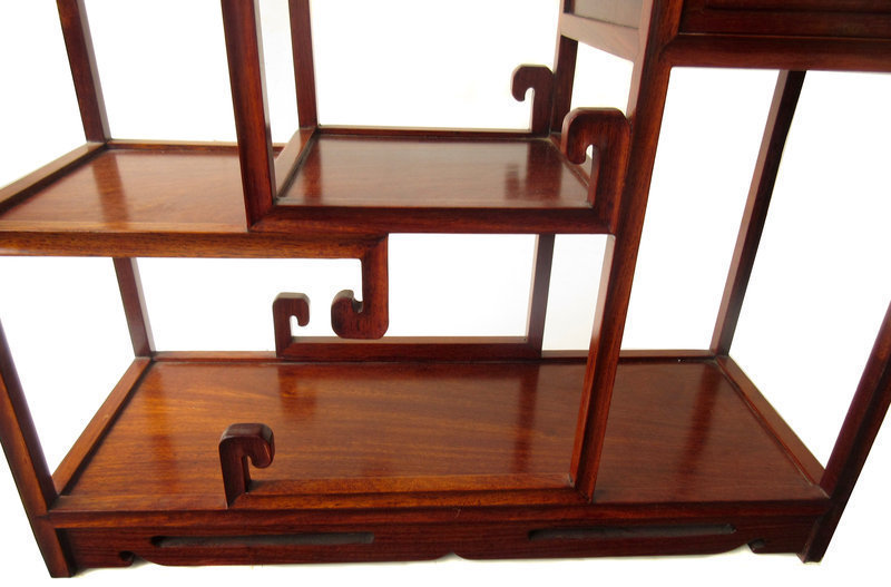 Chinese Pair of Display Shelves